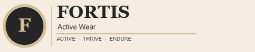 Fortis Active Wear Logo